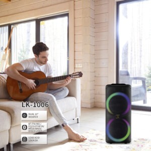 LK-1006 Dual 10" Bluetooth Party Speaker