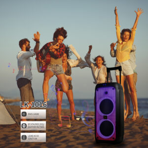 LK-1016 Dual 10″ Bluetooth Party Speaker