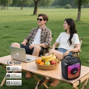 LK-508 5″ Bluetooth Party Speaker