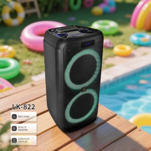 LK-822 Double 8-Inch Party Speaker