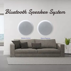 Rimless TWS Bluetooth Ceiling Speaker Pair