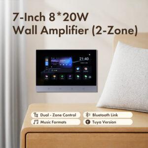 7-Inch 8*20W Wall Amplifier (2-Zone)