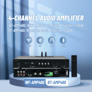 4-Channel WiFi Audio Amplifier